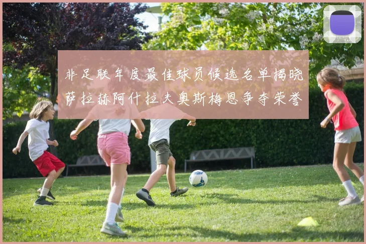非足联年度最佳球员候选名单揭晓萨拉赫阿什拉夫奥斯梅恩争夺荣誉